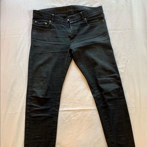 Saint Laurent 32 D02 skinny jeans faded black